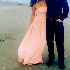 Beautiful soft pink formal dress!